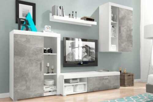 Λευκή γκρι σύνθεση